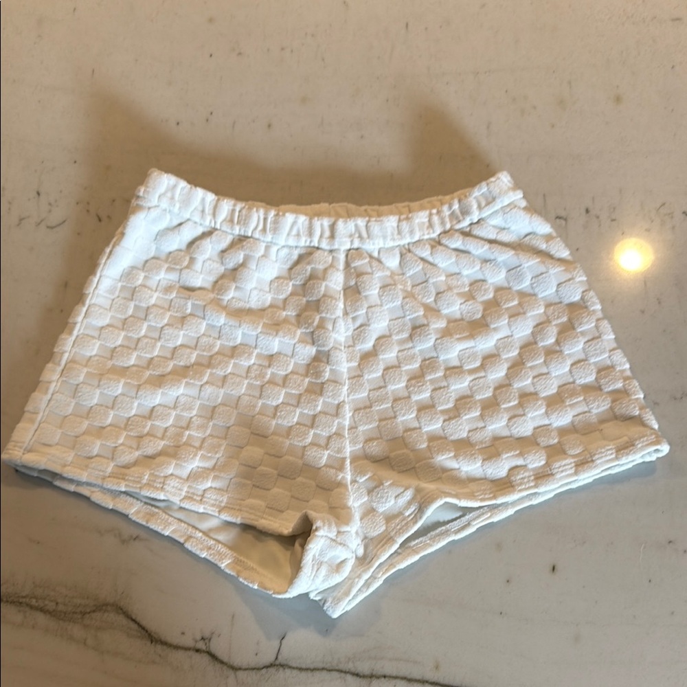 Triangl Swimwear White Shorts